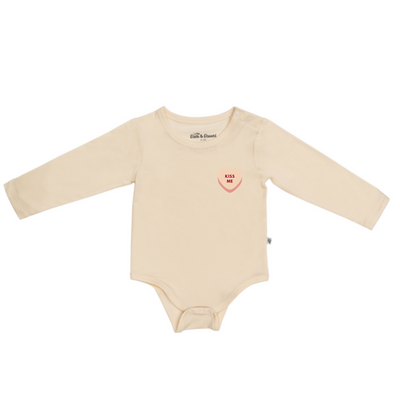 Happy Hearts Long Sleeve Romper
