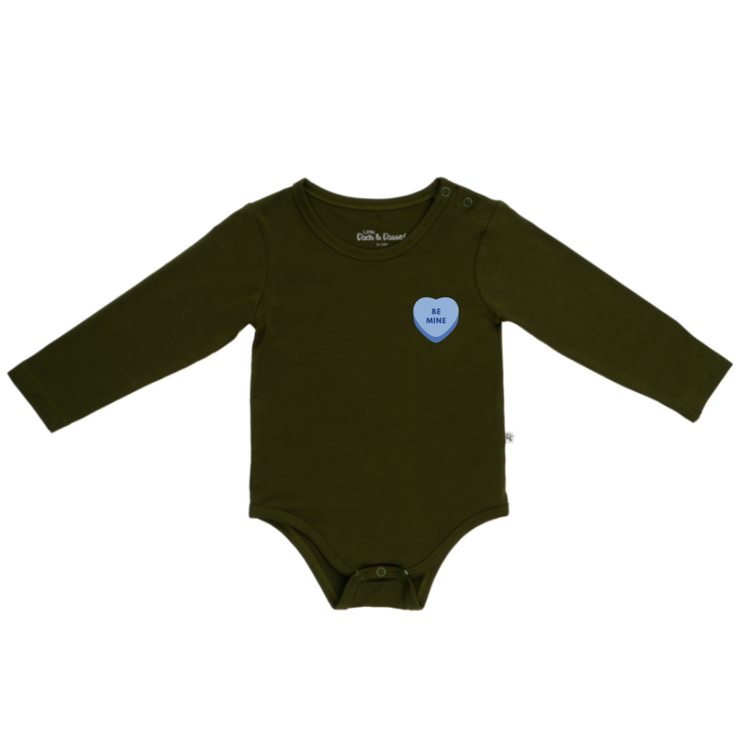 Happy Hearts Long Sleeve Romper